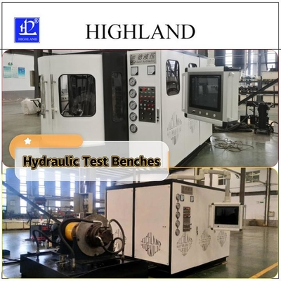 Υδραυλικά δοκιμαστικά πάγκια πλοίου HIGHLAND Υδραυλική μηχανή δοκιμής με καθαρή σύνδεση αγωγού