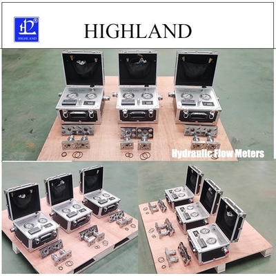 HIGHLAND Υδραυλικός δοκιμαστής Ασφάλεια Δοκιμασία υδραυλικού ρυθμού ροής με προβολή δεδομένων