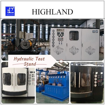 HIGHLAND Υδραυλικές δοκιμαστικές θέσεις Σύστημα δοκιμής εξοπλισμού με πίεση 42 MPa για βιομηχανικές εφαρμογές