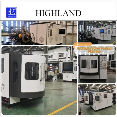 Δοκιμαστικό σύστημα υδραυλικών βαλβίδων HIGHLAND Υδραυλική βαλβίδα δοκιμαστική μηχανή προσαρμοσμένο εργοστάσιο