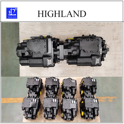 Rubber Tired Rough Terrain Crane Tandem Hydraulic Pumps Hydraulic General Components
