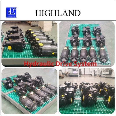 PV22+MF22 το υδραυλικό σύστημα Drive ροδών θεριστικών μηχανών σίτου εύκολο να συγκεντρώσει/αποσυνθέτει