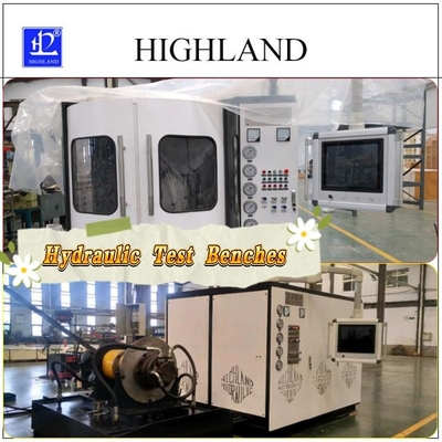 HIGHLAND εργοστάσιο υδραυλικών δοκιμαστικών πάγκων για ελκυστικές μηχανές δοκιμής υδραυλικών αντλιών και κινητήρων