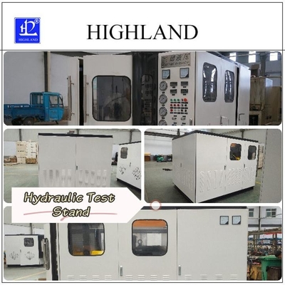 HIGHLAND Συμπληκτική δομή Υδραυλικές δοκιμαστικές στάσεις 380 L/min Ρυθμός ροής 1 έτος εγγύηση