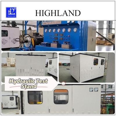 HIGHLAND 35 Mpa υδραυλικά δοκιμαστικά σταθμά για περιστροφική γεωτρική μηχανή δοκιμής υδραυλικής μηχανής