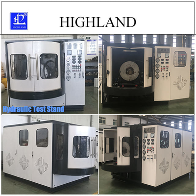 HIGHLAND Ροταριακή μηχανή τρυπείας 380 L/Min Ρύθμιση ροής Υδραυλικά δοκιμαστικά σταθμά Συμπίκτης δομής 90 Kw