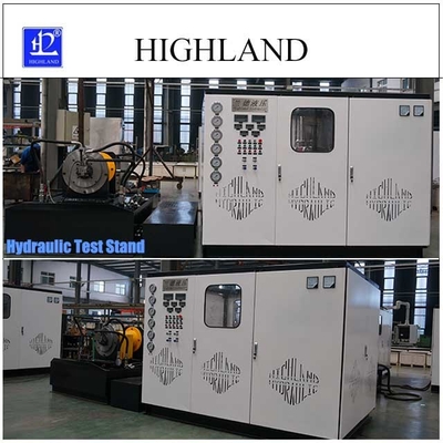 HIGHLAND Ροταριακή μηχανή τρυπείας 380 L/Min Ρύθμιση ροής Υδραυλικά δοκιμαστικά σταθμά Συμπίκτης δομής 90 Kw