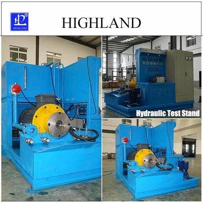 HIGHLAND Ροταριακή μηχανή τρυπείας 380 L/Min Ρύθμιση ροής Υδραυλικά δοκιμαστικά σταθμά Συμπίκτης δομής 90 Kw