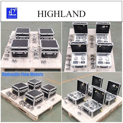 HIGHLAND Υδραυλικός δοκιμαστής Ασφάλεια Δοκιμασία υδραυλικού ρυθμού ροής με προβολή δεδομένων