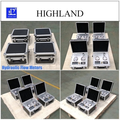 HIGHLAND Ακριβής μέτρηση ροής Δείκτης δεδομένων υδραυλικού δοκιμαστή για μείκτη τσιμέντου