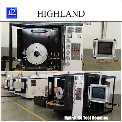 HIGHLAND Υδραυλικά δοκιμαστικά πάγκια ορυχείων άνθρακα Αύξηση ροής 450 L/min Δοκιμασία υδραυλικών αντλιών και κινητήρων