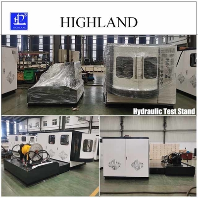 Υδραυλικοί σταθμοί δοκιμών HIGHLAND για δοκιμές υψηλής πίεσης - 42 Mpa 110 Kw