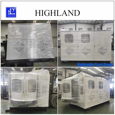 Υδραυλικοί σταθμοί δοκιμών HIGHLAND για δοκιμές υψηλής πίεσης - 42 Mpa 110 Kw