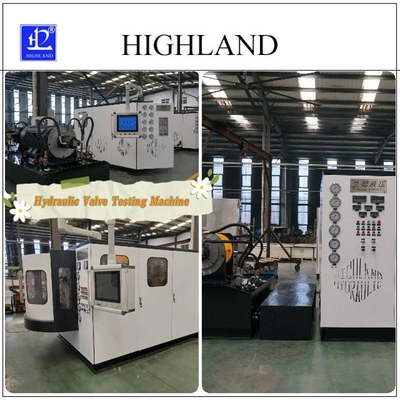 Highland σχεδιασμένο εξατομικευμένο υδραυλική βαλβίδα δοκιμαστικό πάγκο για την βιομηχανία ανθρακωρυχείων