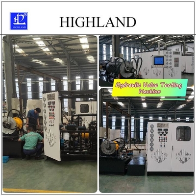 Highland σχεδιασμένο εξατομικευμένο υδραυλική βαλβίδα δοκιμαστικό πάγκο για την βιομηχανία ανθρακωρυχείων