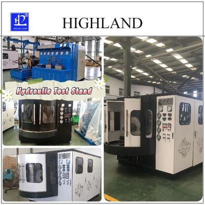 HIGHLAND Υδραυλικές δοκιμαστικές θέσεις Σύστημα δοκιμής εξοπλισμού με πίεση 42 MPa για βιομηχανικές εφαρμογές