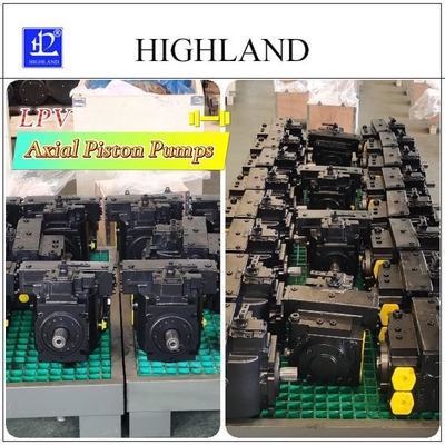 Υδραυλική αντλία έμβολο Highland με μεταβλητή δομή έμβολο άξονας
