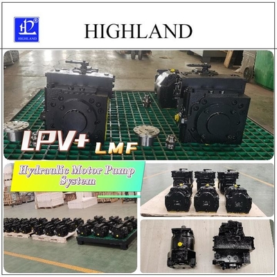 LPV90 LMF90 Υδραυλικές άξονες αντλίες έμβολο για υδροστατικές μεταδόσεις κλειστού βρόχου